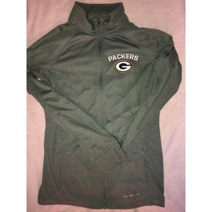 Green Bay Packers Therma Base Zip Up Jacket